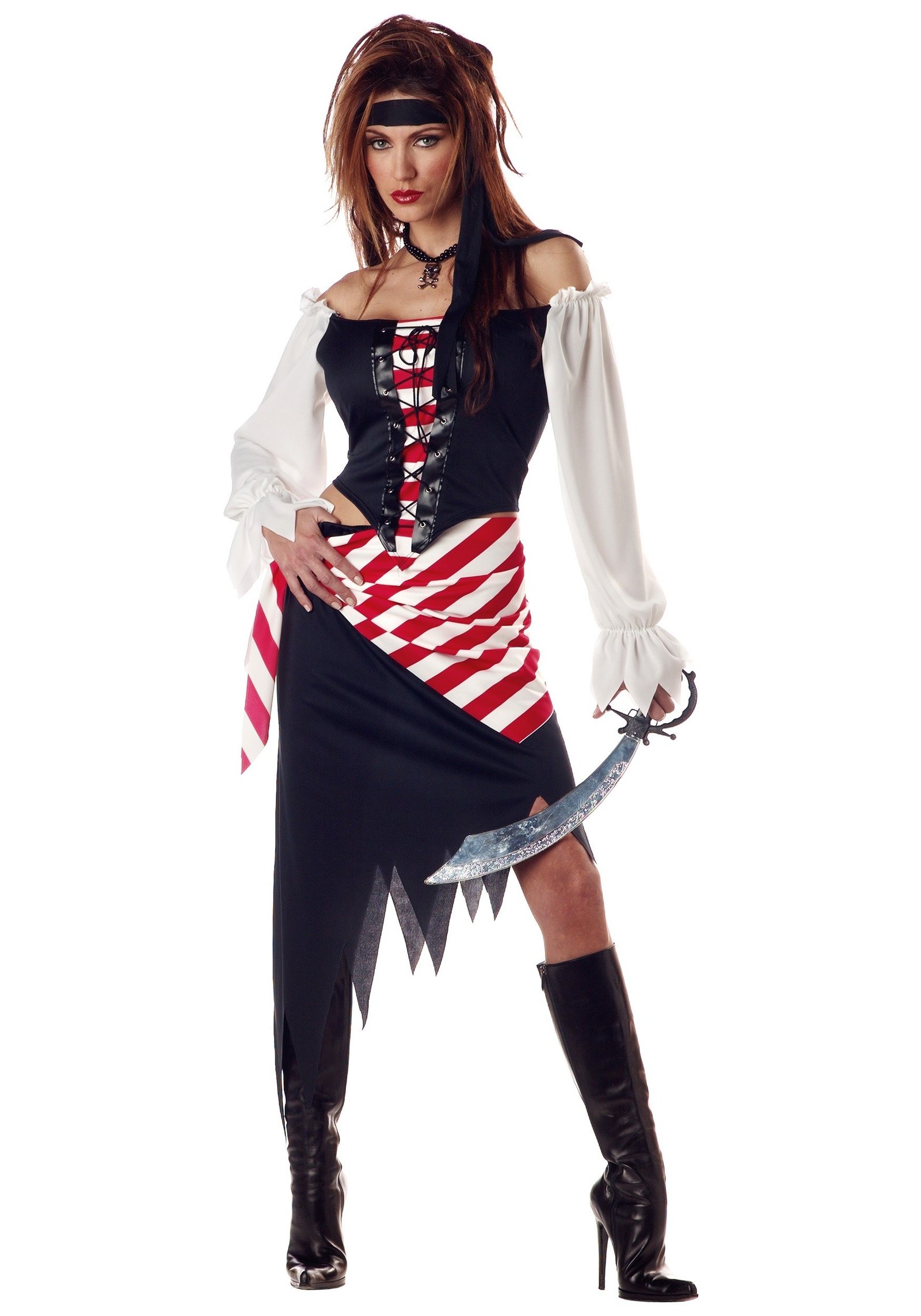 Ruby Pirat Kostyme Voksen Sjørøver Kostyme