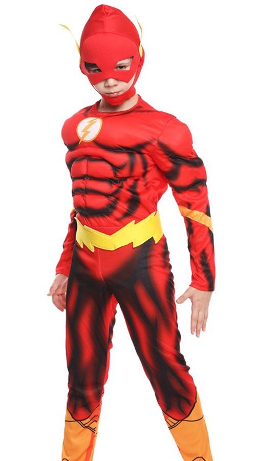 DC Comics Superhelt Flash Kostyme Barn