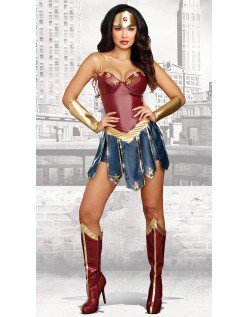 Tegneserie Wonder Woman Kostyme Superhelt Kostymer