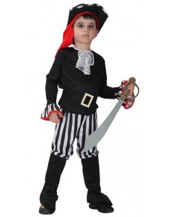 Stripe Pirat Kostyme Halloween Barn