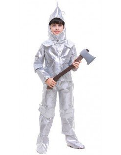 Tin Man Kostyme Trollmannen fra OZ Kostymer til Barn
