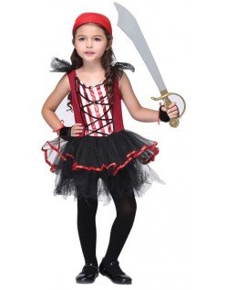 Nyhet Jente Pirat Kostymer til Halloween