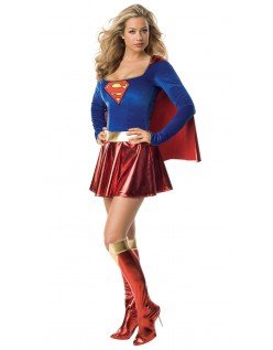 Superhelt Kostyme Sexy Superwoman Kostyme