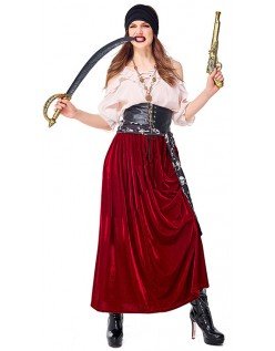 Halloween Vixen Pirat Kostyme