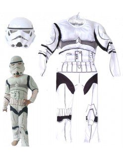 Star Wars Stormtrooper Muskel Kostyme Barn