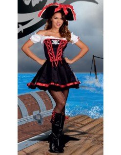 Problemer På Sjøen Pirat Kostyme Dame