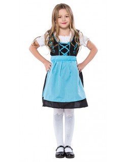 Brodert Oktoberfest Kostyme For Barn Tyrolerkjole Jente 