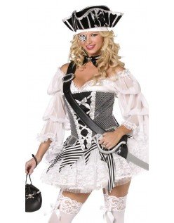 Feber Boutique Halloween Pirat Kostyme