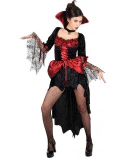 Halloween Heks Vampyr Kostyme