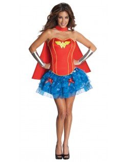 Sexy Korsett Wonder Woman Kostyme