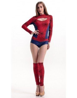 Superhelt Kostymer Spidergirl Kostyme