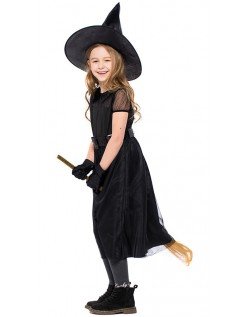 Forhekset Halloween Heks Kostyme For Barn