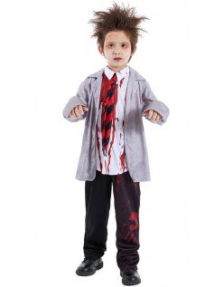 Gutter Dr. Skrekk Vampyr Zombie Kostyme for Barn