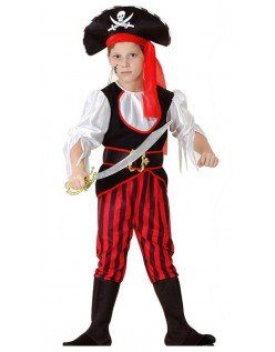 Halloween Viking Pirat Kostyme Gutt